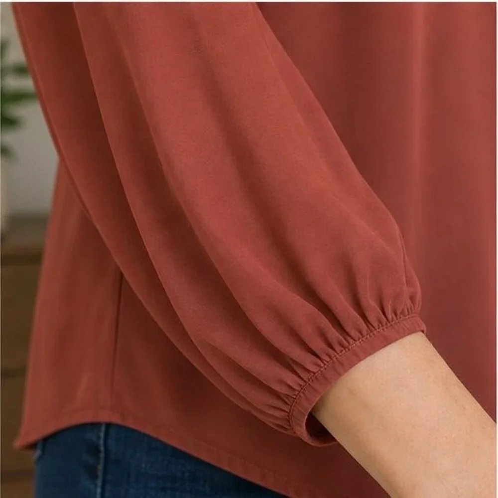 Rust Cami Blouse - Picture 5 of 6